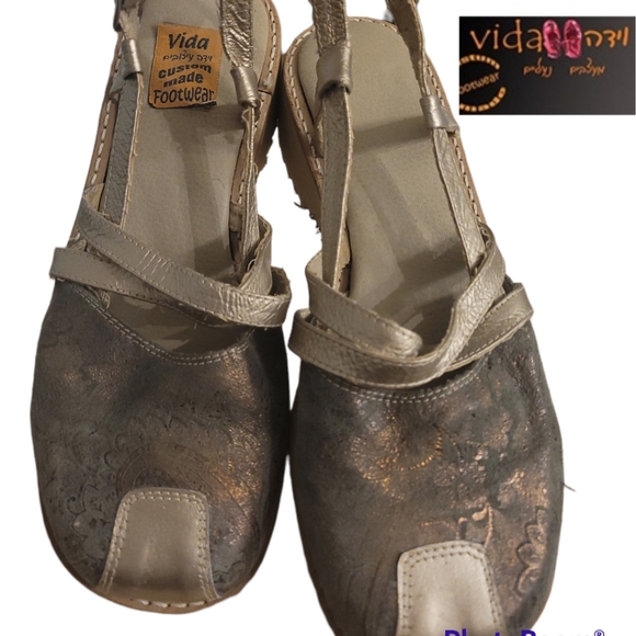 Vida Leather Sandals - Picture 3 of 12